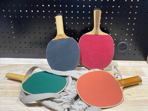 lot 60 image: Ping Pong Table Tennis Paddles