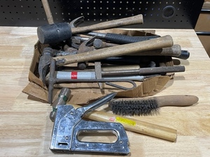 lot 73 image: Hammers, Hand Tools