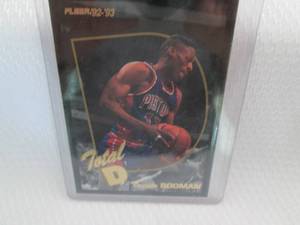 lot 12 image: 1992-93 Fleer Dennis Rodman Total D...
