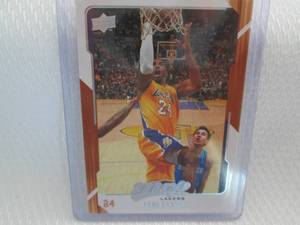 lot 30 image: 2008-09 Upper Deck MVP Kobe Bryant ...