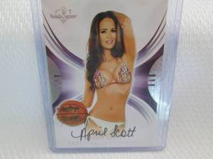 lot 38 image: 2014 Bench Warmer April Scott Autog...