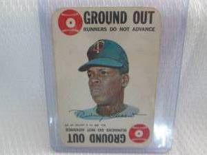 lot 57 image: 1968 Topps Rod Carew Game Card...