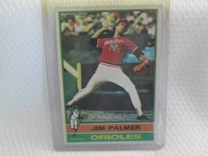 lot 69 image: 1976 Topps Jim Palmer Card...