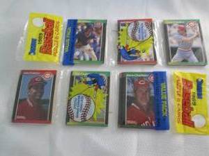 lot 77 image: 2 1989 Donruss Baseball Rack Packs...