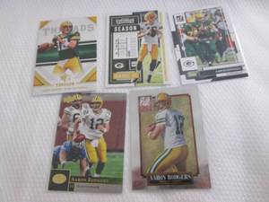 lot 78 image: Aaron Rodgers Cards...
