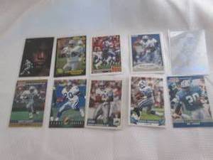 lot 80 image: Assorted Barry Sanders Cards...