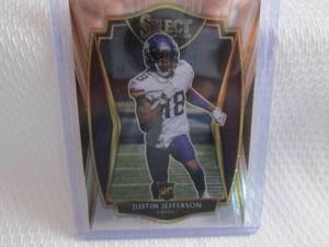 lot 94 image: 2020 Select Justin Jefferson Rookie...