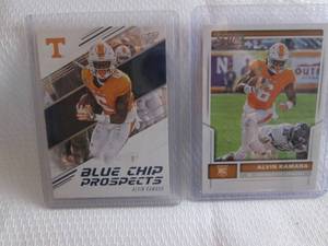 lot 95 image: 2017 Alvin Kamara Prestige & Score ...