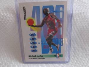 lot 102 image: 1991-92 Skybox Michael Jordan Card...