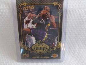 lot 115 image: 2008-09 Upper Deck MVP Kobe Bryant ...