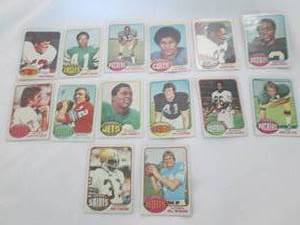 lot 136 image: Assorted 1976 Topps Football Cards...
