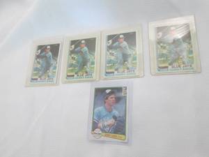 lot 139 image: 5 1982 Danny Ainge Topps & Donruss ...