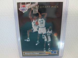 lot 141 image: 1992-93 Upper Deck Shaquille ONeal...