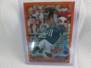 lot 174 image: 2013 Larry Fitzgerald Topps Chrome ...