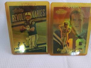lot 175 image: Peyton Manning Cards...