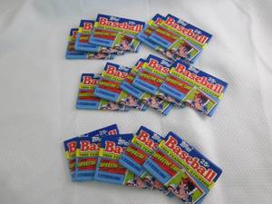 lot 180 image: 15 1989 Topps Yearbook Stickers Pac...