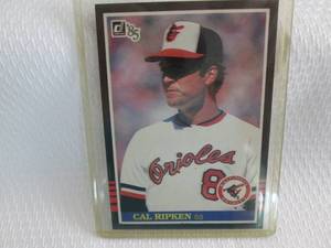 lot 185 image: 1985 Donruss Cal Ripken Card...