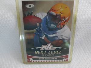 lot 187 image: 2020 Sage Hit Justin Jefferson Rook...