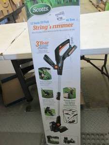 lot 205 image: Scotts 12 20V Lithium-Ion Cordless...