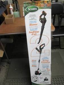 lot 224 image: Scotts 20-Volt String Trimmer and L...
