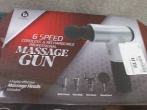 lot 252 image: Pursonic Rechargeable Massage Gun o...