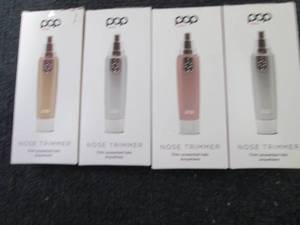 lot 280 image: 4 Pop Sonic Nose & Ear Hair Trimmer...