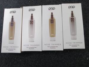 lot 282 image: 4 Pop Sonic Nose & Ear Hair Trimmer...