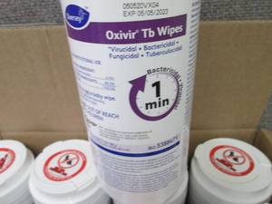 lot 404 image: Case of 12- 60 ct Diversey Oxivir T...