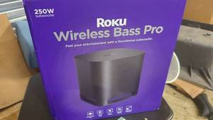 lot 52 image: Roku Wireless Bass Pro
