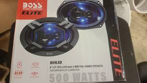 lot 58 image: 500Watt Boss Audio Speaker