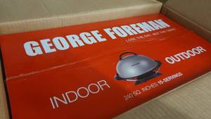 lot 79 image: George Foreman IndoorOutdoor Grill