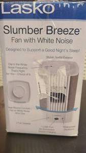 lot 88 image: Lasko Slumber Breeze Noise Machine and Fan