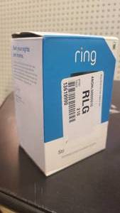 lot 93 image: Ring Stick Up Cam Black 3rd Gen