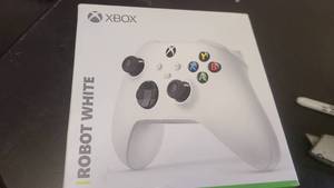 lot 94 image: Xbox Series S Controller in Robot White
