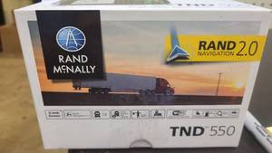 lot 103 image: Rand McNally TND 550 GPS Unit