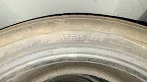 lot 133 image: 4x Tires sized 17555r15