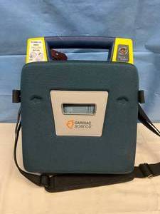 lot 3 image: MSRP $2500&nbspCardiac Science Powerheart AED G3 Defibrillator With Cable & Electrodes - Test As Working - Needs Battery - Can be purchased online $150 New Battery