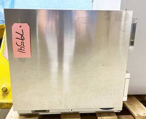 lot 31 image: MSRP $4500 Follett Stainless Steel Digital Readout Benchtop Medical Grade Refrigerator With Lock & Key - Great Working Condition