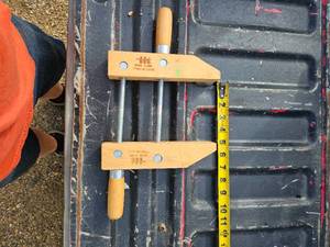 lot 54 image: Wood clamp