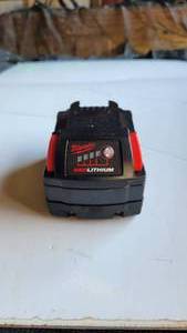 lot 74 image: Milwaukee M18 Red Lithium XC 3.0 Battery (Brand New)
