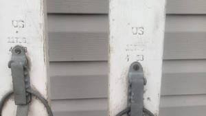lot 78 image: 10th Mountain Division Skis 1943