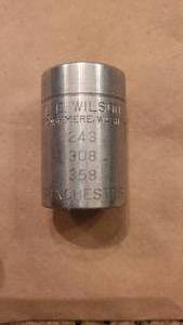 lot 46 image: L.E. Wilson L.E. Wilson Case Gauge Winchester 243-308-358