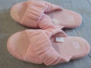 Muk Luks Pink Slippers Previously w...