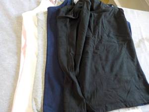 5 Camisoles size large...