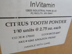 Box of 100 - 2.75 oz InVitamin Char...
