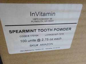 Box of 100 - 2.75 oz InVitamin Char...