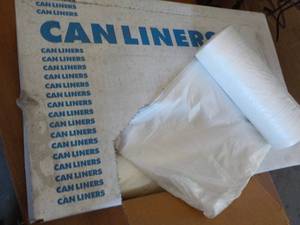 Case of 250 - 33 Gallon Trash Bags...