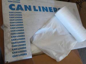 Case of 250 - 33 Gallon Trash Bags...