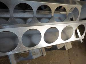 2 - 5 can Metal Display Wall Racks...