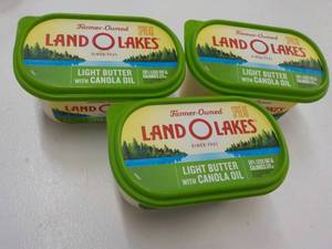 3- 24 oz frozen tubs Land O lakes L...